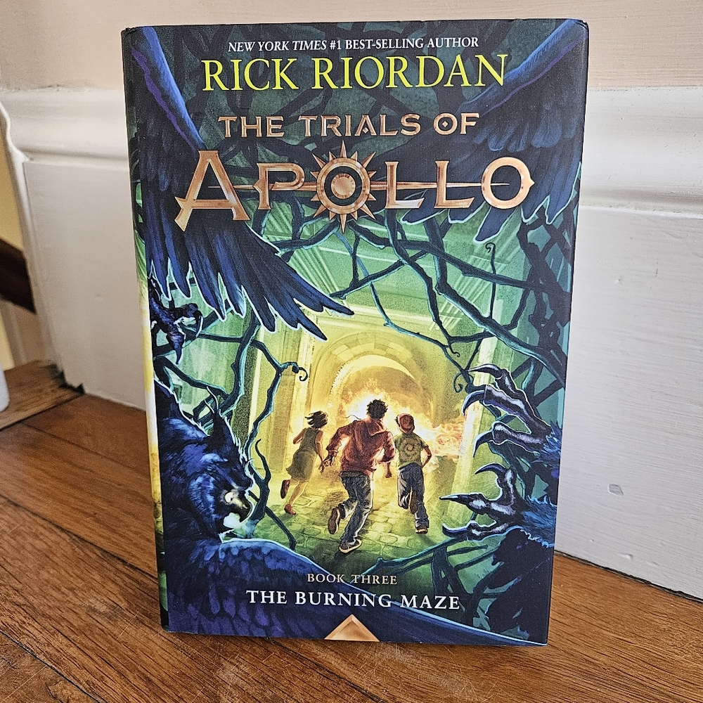 The Trials of Apollo: The Burning Maze Book